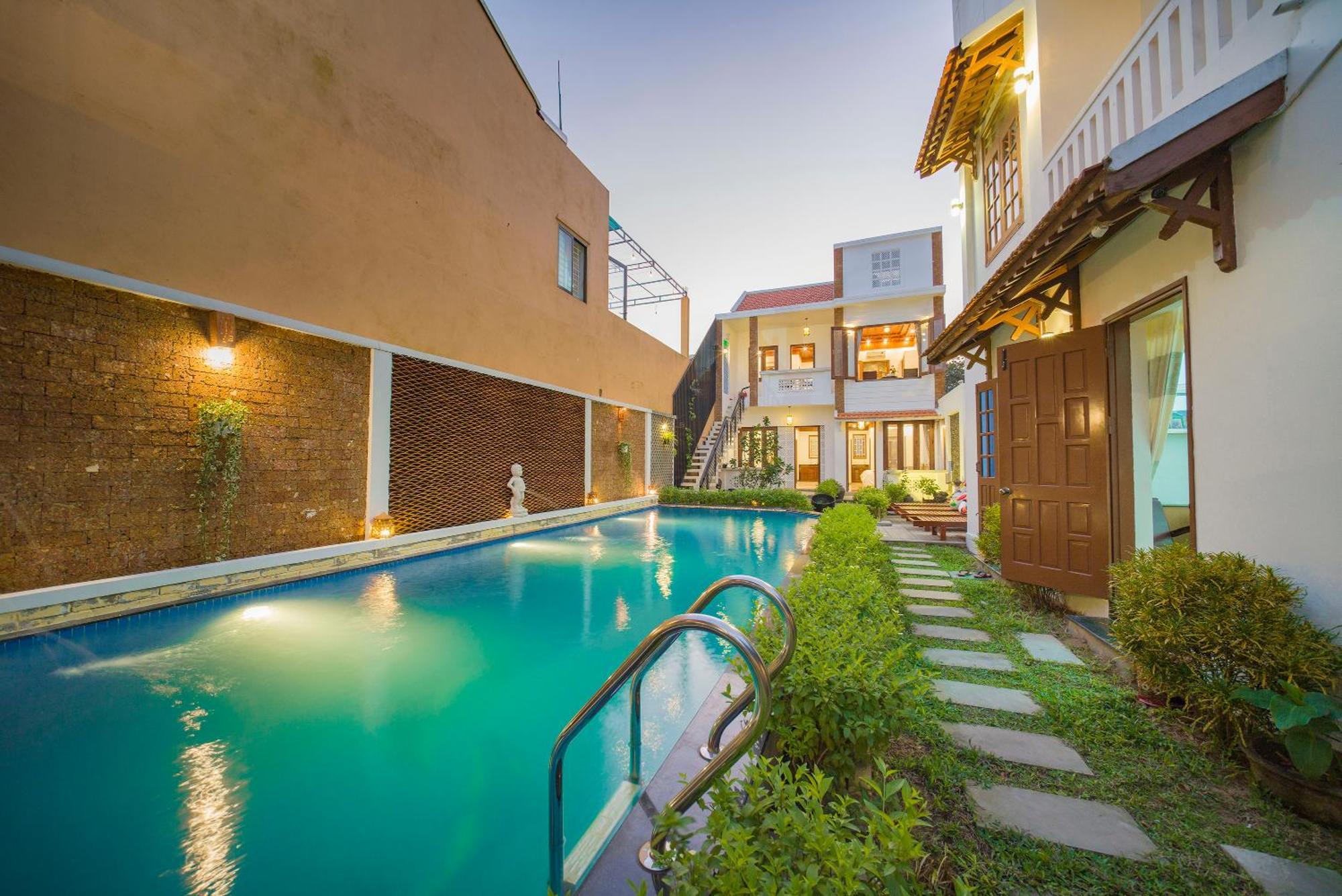Green Grapefruit Villa Хойан Экстерьер фото